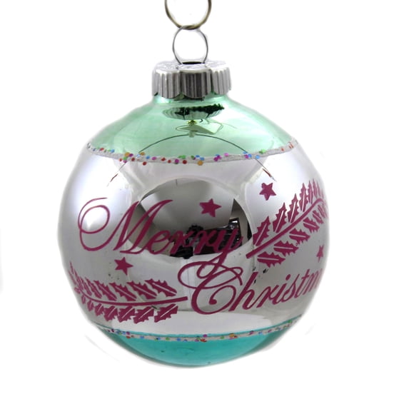 Shiny Brite 3.25 Ball Or Drop Ornament Vintage Like Nostalgic 325Balldrp Merry