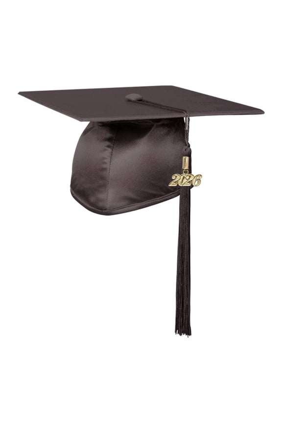 Shiny Brown Graduation Cap Tassel