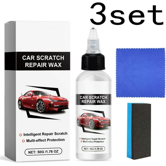 Shiny Car Stuff Paint Restorer,Car Paint Restorer,Car Scuff Remover,Shiny Car Paint Restorer,Ultimate Paint Restorer,Car Paint Scratch Remover(3set 50ml/1.69fl.oz)Clearance from QiwagFerng