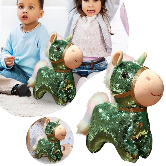 Shiny Colorful Toy Sparkling Stuffed Animal Great For Year Celebrations And Collectible