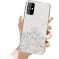 thumbnail image 1 of Shiny Comfortable Slim Clear Soft TPU Phone Case for Samsung Galaxy A10 A20 A30 A40 A50 A60 A70 A80 A90 S Cover Fashion Popular Glitter Personalized Dropproof Bumper(Clear,A90), 1 of 7