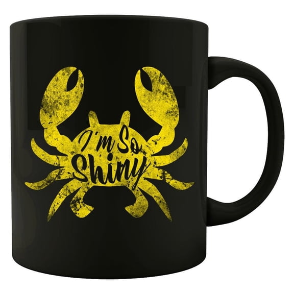 Seafood Lover 11 oz Coffee Mug - Funny Crab Humor White Ceramic Gift