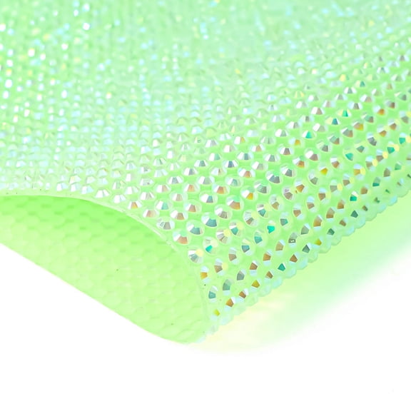 Shiny Crystal Sticker Self-Adhesive Hotfix Rhinestone Sheet 6 Colors 12/24*20/40CM DIY Clothing Car Decoration Craft Accessories