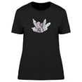 thumbnail image 1 of Shiny Crystals Watercolor T-Shirt Women -Image by Shutterstock, Female XX-Large, 1 of 2