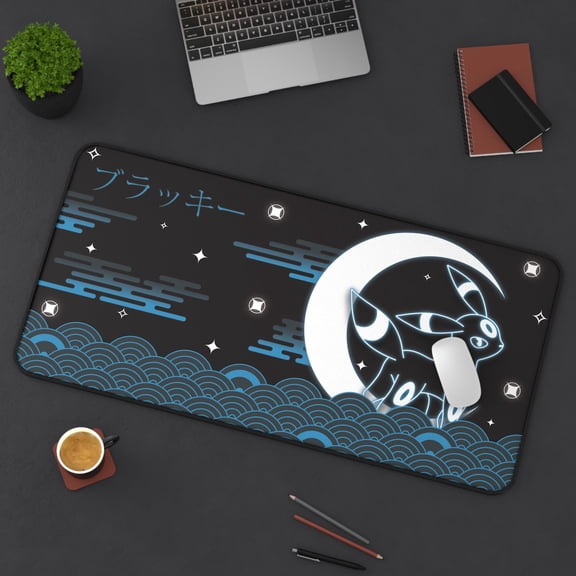 Shiny, Desk Mat, XXL, Giant, Large Gamer Pad, Gift for Anime Fans, TCG, 80 x 30 cm