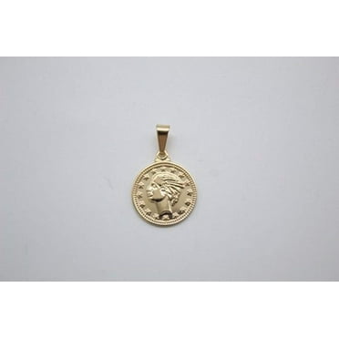 Shiny/Dull 18K Gold Coin
