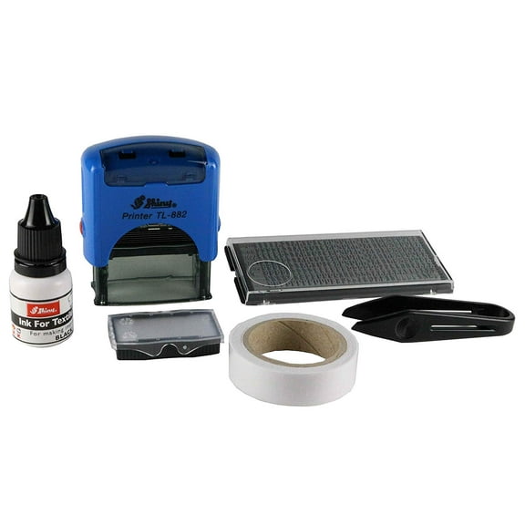 Shiny Fabric Stamp Kit (TL-882)