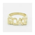 thumbnail image 1 of Shiny "GOAT" Unisex Adult Ring 10K Yellow Gold, 4.86 Gr – Goldum NYC, 1 of 6
