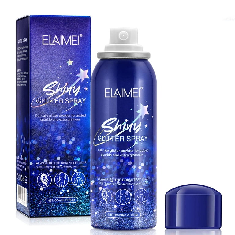 Shiny Glitter Spray, Body Glitter Spray, Hair Glitter Spray