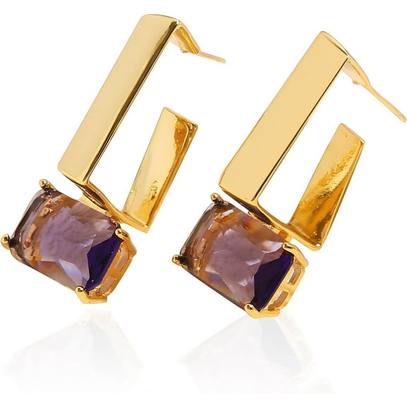 Shiny Gold Earrings for Women,14K Gold Plated Butterfly Earrings for Women,14K Real Gold Plated Dainty & Trendy Butterfly Stud Earrings for Fashion Jewelry Gifts