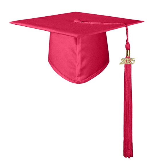 Shiny Graduation Cap For Kindergarten Preschool High School And College Academic Celebration With Golden Tassel