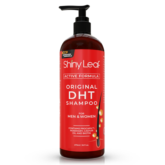 Shiny Leaf DHT Blocker Hair Loss Prevention Daily Shampoo with Biotin
