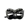 thumbnail image 1 of Shiny Masquerade Masks for Unisex Fashion Vintage Venetian Masks Carnival Halloween Mask for Party Prom Ball Costume Mask 1 PC Silver One Size, 1 of 3