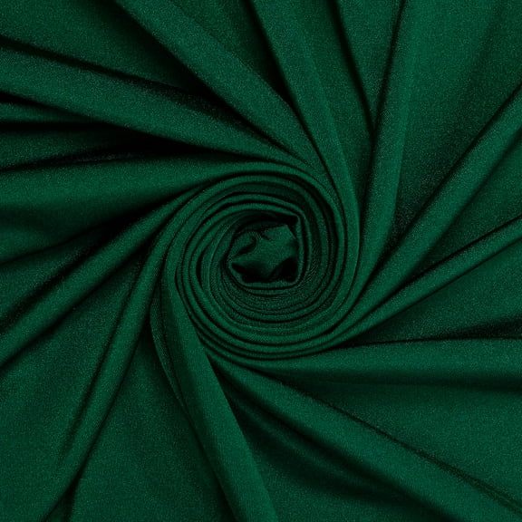 Shiny Milliskin Nylon Spandex Fabric 4 Way Stretch 58" wide Sold By The Yard Many Colors (Hunter Green)