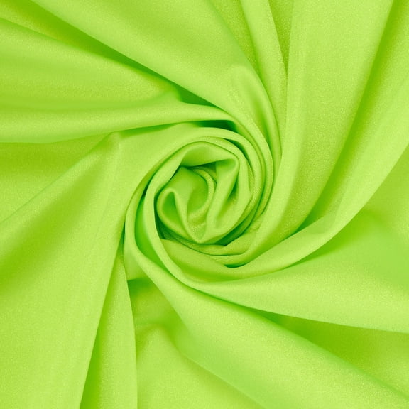 Shiny Milliskin Nylon Spandex Fabric 4 Way Stretch 58" wide Sold By The Yard Many Colors (Neon Green)