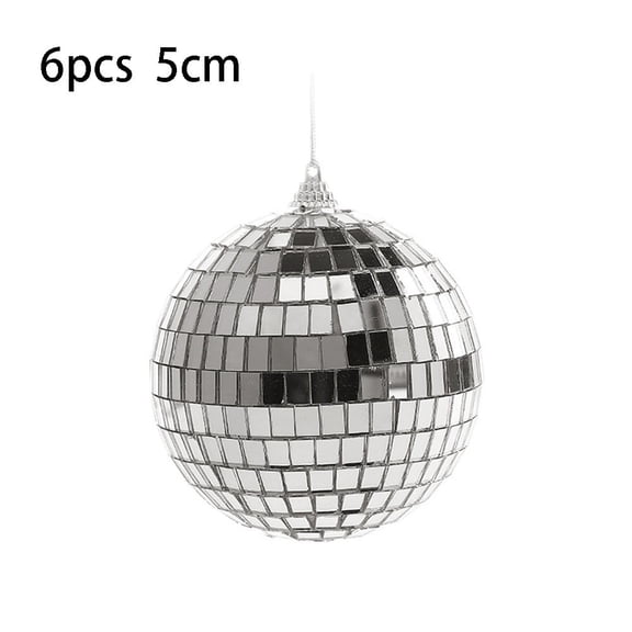Shiny Mirror Disco Ball for Christmas Tree Decoration Perfect for Events