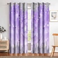 thumbnail image 1 of Shiny Purple Curtains Astrolabe Astrolabe Blackout Curtain Fantasy Fairy Tale Insulated Window Treatments For Girls Princess Women Bedroom Living Room 38"W x 54"L (Pack of 2), 1 of 6