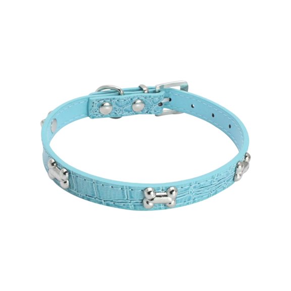 Shiny Rhinestone Pet Collar Bone Jewelry Dog Collar Small And Medium Dog Chain L
