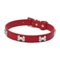 thumbnail image 1 of Shiny Rhinestone Pet Collar Bone Jewelry Dog Collar Small And Medium Dog Chain S, 1 of 6