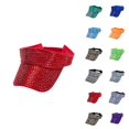 thumbnail image 1 of Shiny Rhinestones Sun Visor Hat for Men Women Summer Adjustable Visor Caps, 1 of 7
