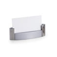 thumbnail image 1 of Shiny & Satin Finished Silver Plated Business Card Holder., 1 of 1