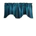 thumbnail image 1 of Shiny Satin Solid Scalloped Window Valance 58" Wide / 20" Tall, 1 of 2