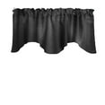thumbnail image 1 of Shiny Satin Solid Scalloped Window Valance 58" Wide / 20" Tall, 1 of 2