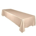 thumbnail image 1 of Shiny Satin Solid Tablecloth Champagne, 1 of 1