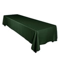 thumbnail image 1 of Shiny Satin Solid Tablecloth Hunter Green, 1 of 1