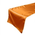 thumbnail image 1 of Shiny Satin Table Runner Solid Orange, 1 of 1