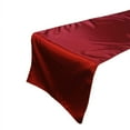 thumbnail image 1 of Shiny Satin Table Runner Solid Red, 1 of 1