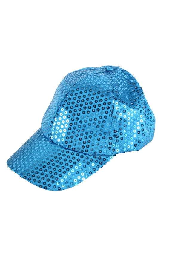 Shiny Sequin Baseball Cap for Women Glitter Bling Party Hats Adjustable Trucker Baseball Caps Solid Casual Hat