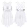thumbnail image 1 of Shiny Sequins Sleeveless Mesh Tulle Lyrical Dance, 1 of 7