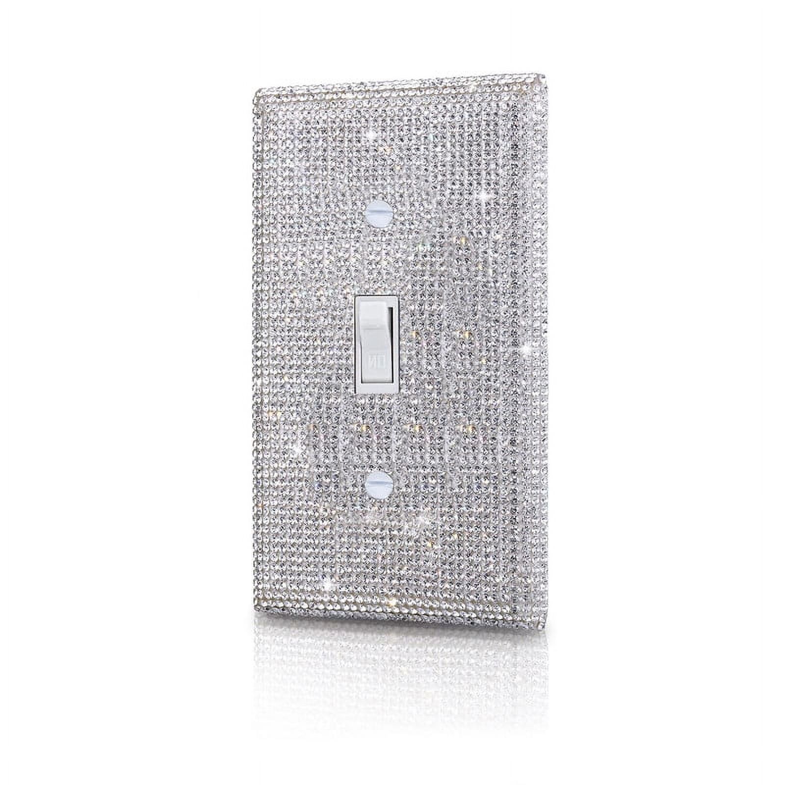 Elumina Continental 1 Toggle Wall Plate, Satin Nickel