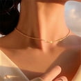 thumbnail image 1 of Shiny Silver Starry Necklace For Women, 1 of 2