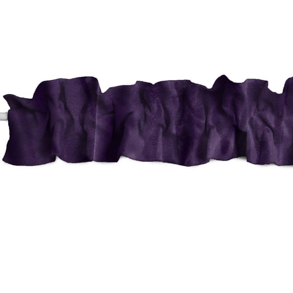 Shiny Smooth Satin Solid Curtain Sleeve Topper Window Treatment More Colors