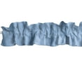 thumbnail image 1 of Shiny Smooth Satin Solid Curtain Sleeve Topper Window Treatment More Colors, 1 of 10