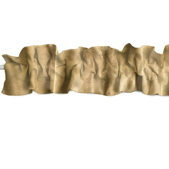 Shiny Smooth Satin Solid Curtain Sleeve Topper Window Treatment