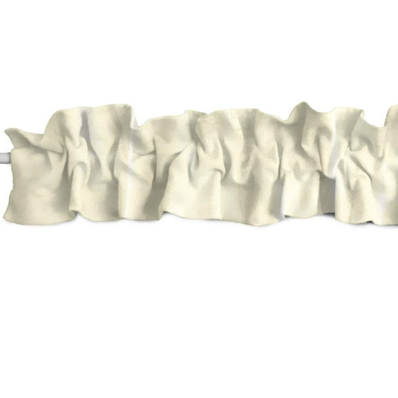 Shiny Smooth Satin Solid Curtain Sleeve Topper Window Treatment
