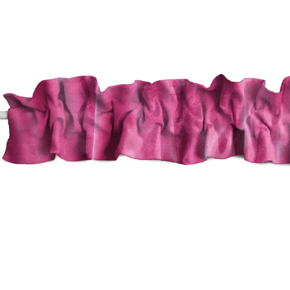 Shiny Smooth Satin Solid Curtain Sleeve Topper Window Treatment