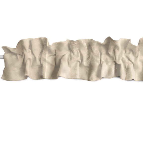 Shiny Smooth Satin Solid Curtain Sleeve Topper Window Treatment