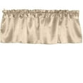 thumbnail image 1 of Shiny Smooth Satin Window Valance 58" Wide Champagne, 1 of 2