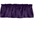 thumbnail image 1 of Shiny Smooth Satin Window Valance 58" Wide Plum, 1 of 2