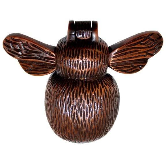 Affordable COPPER ANTIQUE Bumblebee Door Knocker for Front Door