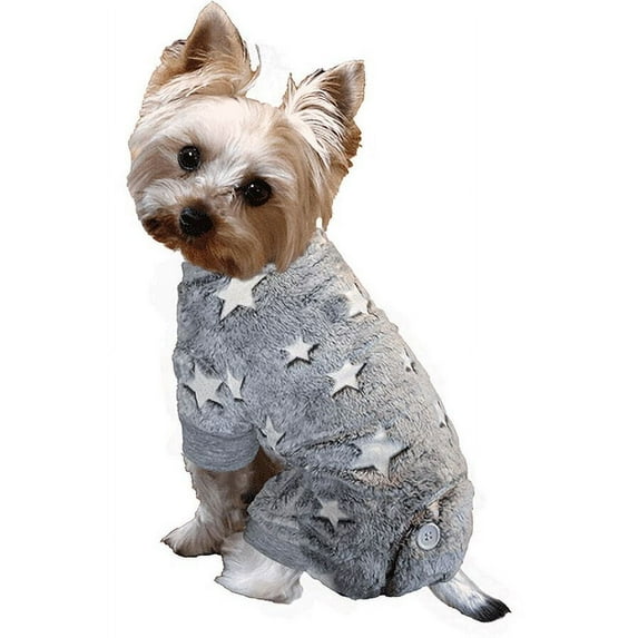 Shiny Star Pj's Grey, Large