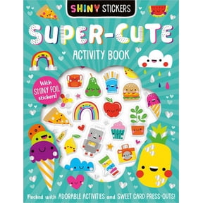 Shiny Stickers Super-Cute Activity Book, (Hardcover)