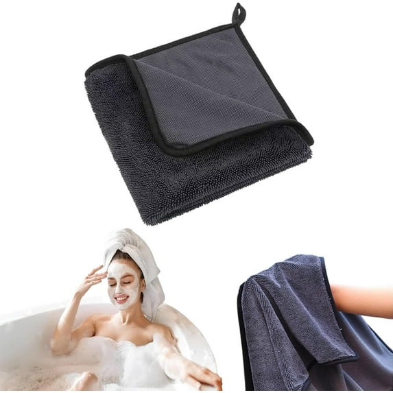 Shiny Wipes Shower Cleaning Cloths, Shiny Bath Drying Towel, Shiny Bath XXL Drying Towel for Shower, Super Absorbent Microfiber Bath Towels for Windows, Bathroom (1PC,M-11.81 * 11.81in)