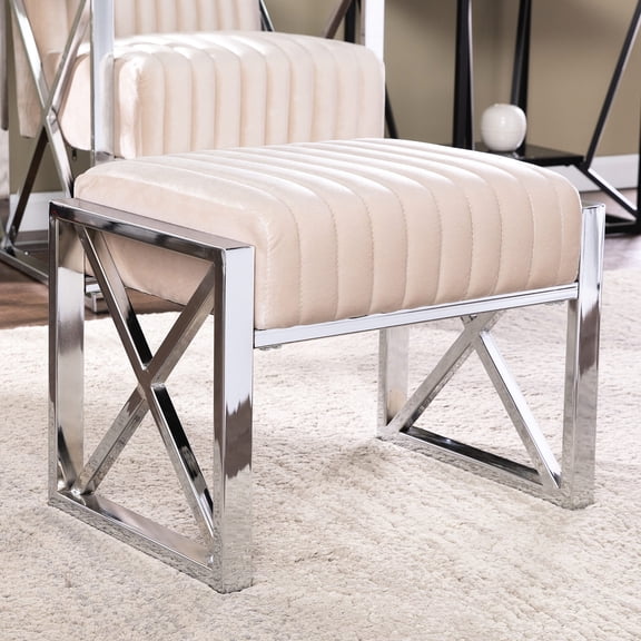 Shiny chrome & rich velvet | Can be placed in multiple scenarios | Enhances design elegance