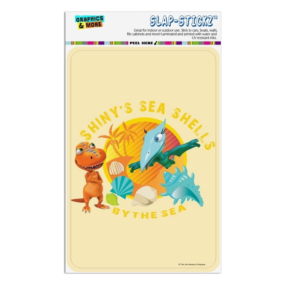 Shiny's Sea Shells by the Sea Dinosaur Train Home Business Office Sign