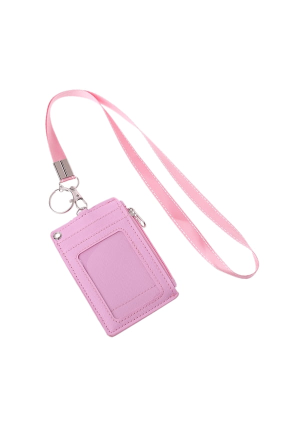 Business Credit Card ID Badge Coin Purse Holder Neck Strap Lanyard Keychain